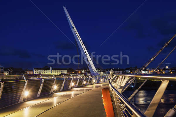 Peace Bridge in Derry Stock photo © benkrut