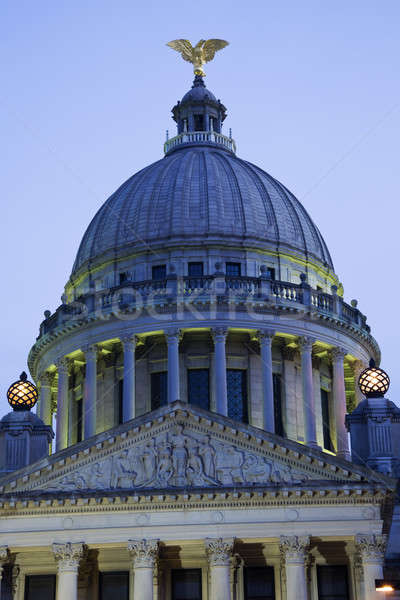 Jackson, Mississippi - State Capitol Building Stock photo © benkrut