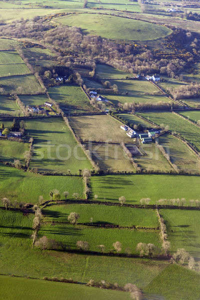 Aerial view of Northern Ireland Stock photo © benkrut