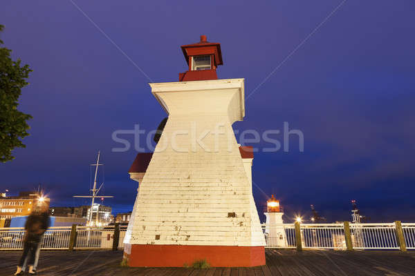 St John Lighthouses. St John, New Brunswick, Canada Stock photo © benkrut