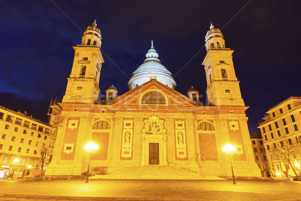 Santa Maria Church in Genoa Stock photo © benkrut