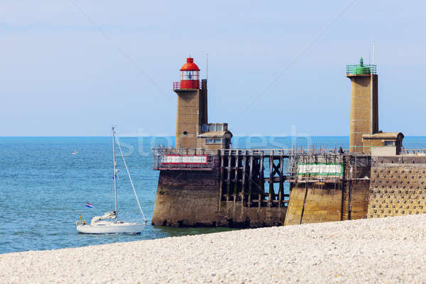 Lighthouses in Fecamp Stock photo © benkrut