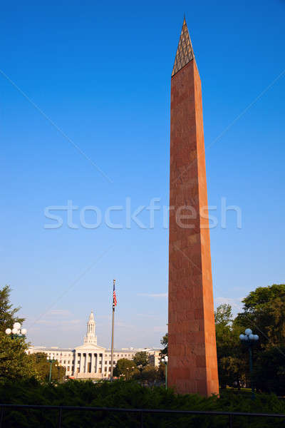 Obelisk in Colorado Stock photo © benkrut