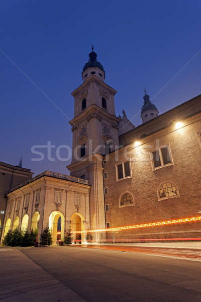 Kapitelplatz and Salzburg Cathedral  Stock photo © benkrut