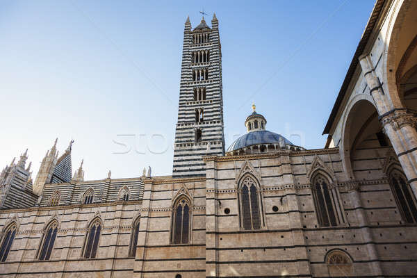 Kathedraal Toscane Italië hemel stad reizen Stockfoto © benkrut