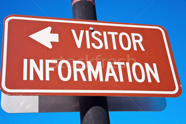 Visitor Information Stock photo © benkrut