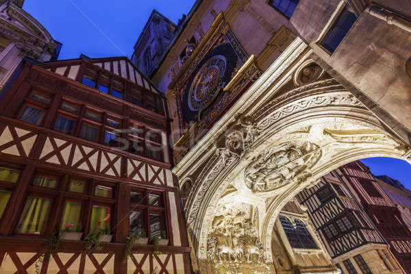 The Great Clock in Rouen   Stock photo © benkrut