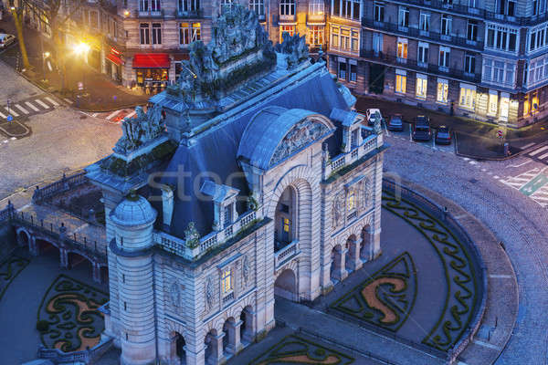 Porta de Paris in Lille Stock photo © benkrut