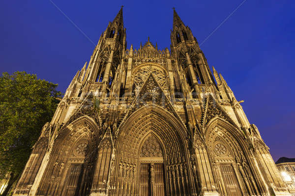 Abbey church of Saint-Ouen in Rouen Stock photo © benkrut