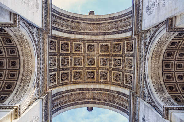 Arc de Triomphe in Paris Stock photo © benkrut