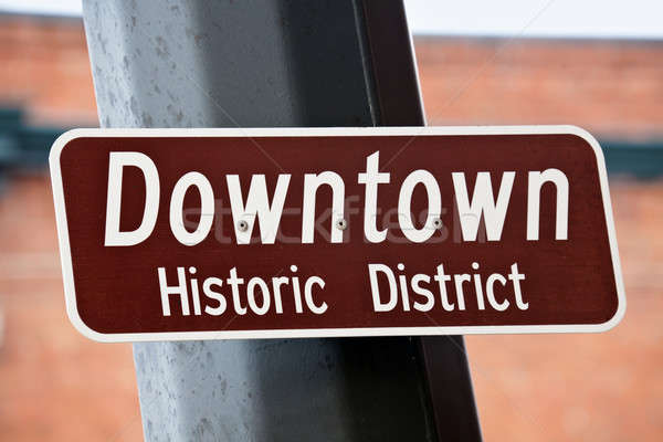 Downtown - Historic District Stock photo © benkrut