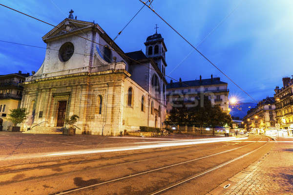 Saint Louis Church in Grenoble  Stock photo © benkrut