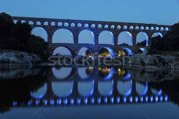 Pont du Gard Stock photo © benkrut