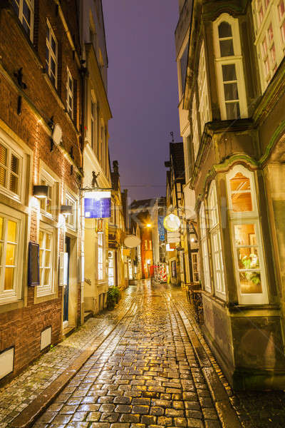 Stock photo: Der Schnoor - Old architecutre of Bremen