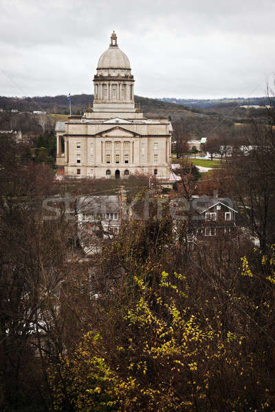 Frankfort, Kentucky - State Capitol Building Stock photo © benkrut
