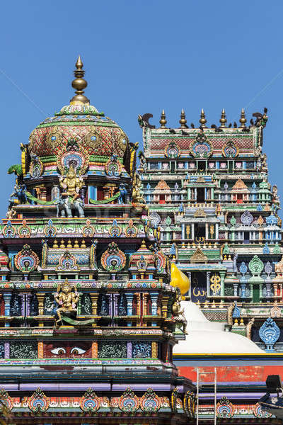 Temple ciel église bleu Voyage religion [[stock_photo]] © benkrut