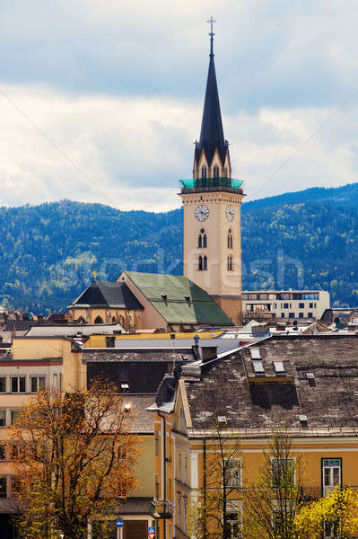 St. Jakob Church in Villach Stock photo © benkrut