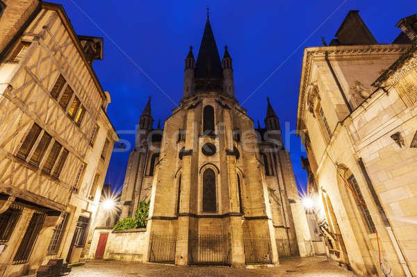 Stockfoto: Kerk · hemel · Blauw · reizen · skyline · stadsgezicht