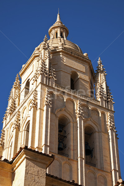 Cattedrale costruzione cross viaggio torre religione Foto d'archivio © benkrut