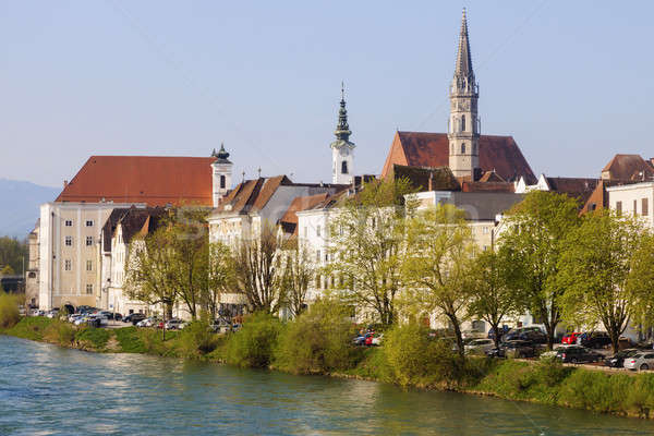 Stadtpfarrkirche in Steyr Stock photo © benkrut