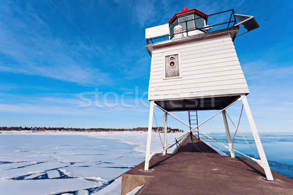 Two Harbors Breakwater Lighthouse Stock photo © benkrut