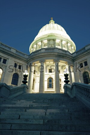State Capitol Building in Madison, Wisconsin Stock photo © benkrut
