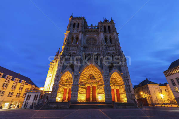 Cathedral of Our Lady of Amiens   Stock photo © benkrut