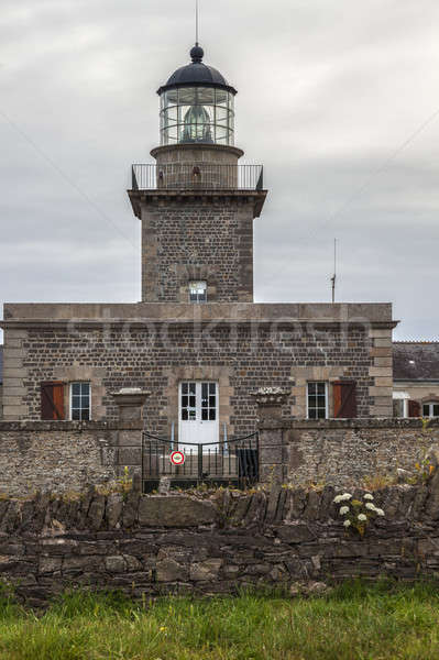 Stock foto: Cap · Leuchtturm · Normandie · Frankreich · Licht · Meer