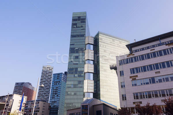 Modern architecture of south Vienna Stock photo © benkrut