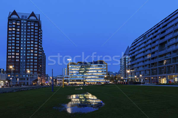 [[stock_photo]]: Public · bibliothèque · rotterdam · holland · Pays-Bas