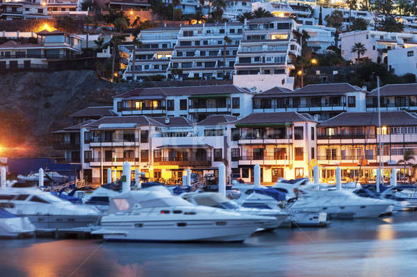 Puerto Los Gigantes in Acantilados de los Gigantes Stock photo © benkrut