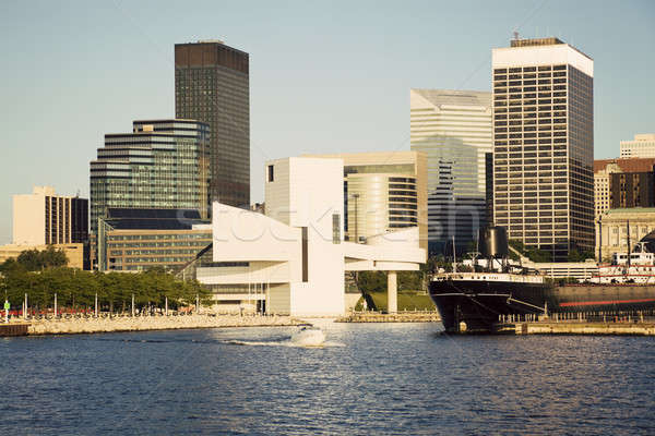 Cleveland from the lake Stock photo © benkrut