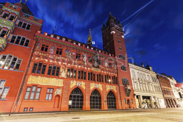 Basel Town Hall Stock photo © benkrut