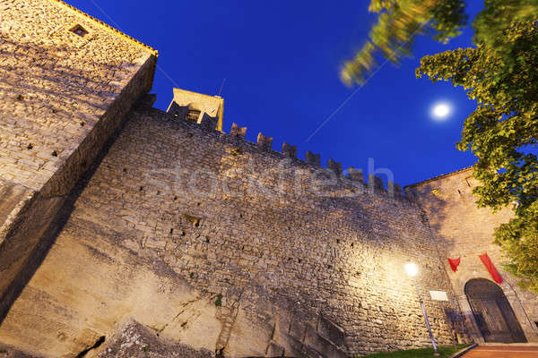 San Marino fortifications Stock photo © benkrut