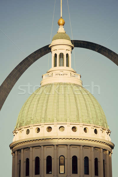 Old courthouse and the Archway Stock photo © benkrut