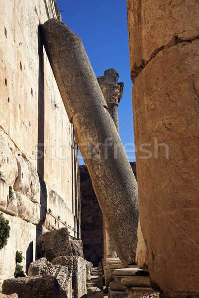 遺跡 午前 時間 旅行 アーキテクチャ ストックフォト © benkrut