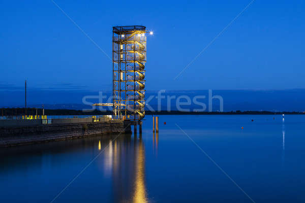 Pier in Friedrichshafen Stock photo © benkrut