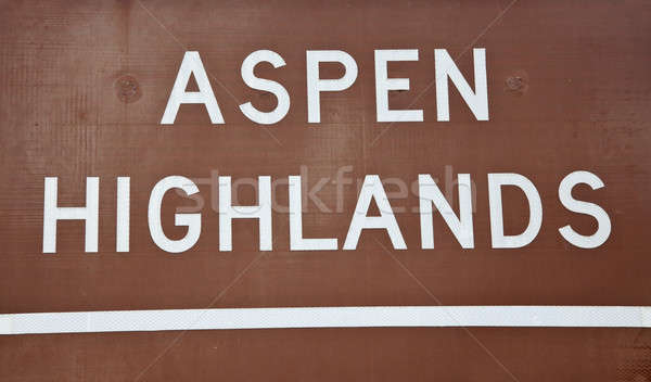 Aspen Highlands Stock photo © benkrut