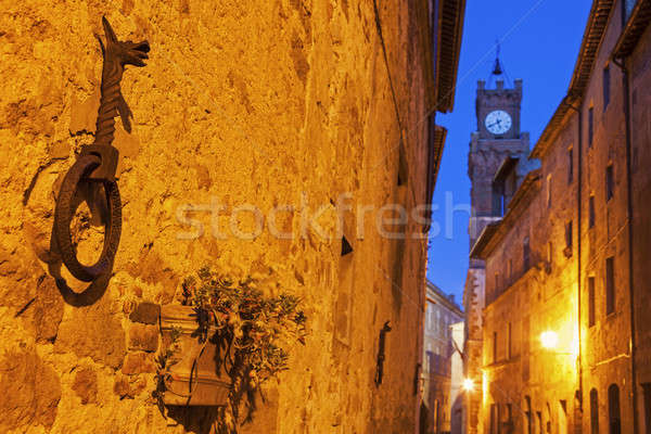 Piazza - streets of old town Stock photo © benkrut