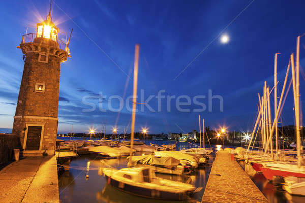 Stock photo: Lighthouse in Desenzano del Garda