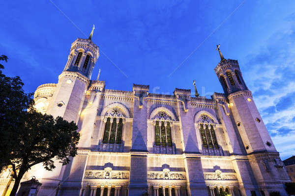Notre-Dame de la Garde Basilica in Marseille  Stock photo © benkrut