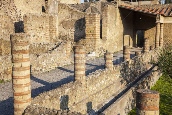 Ruins of Herculaneum Stock photo © benkrut