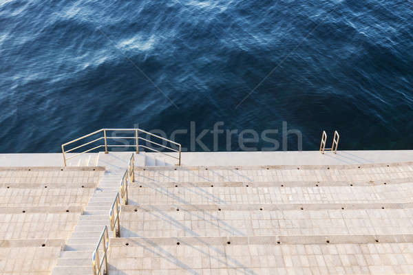 Stock photo: Sea shore in Monaco