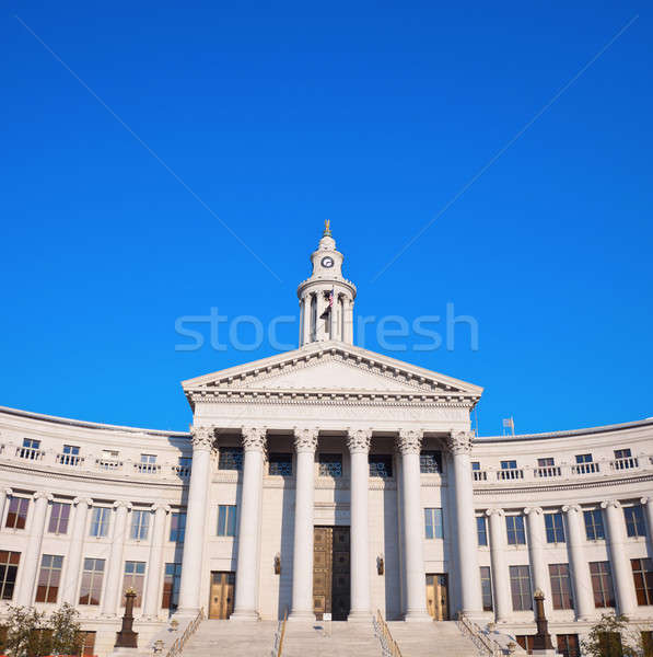 City Hall in downtown of Denver Stock photo © benkrut