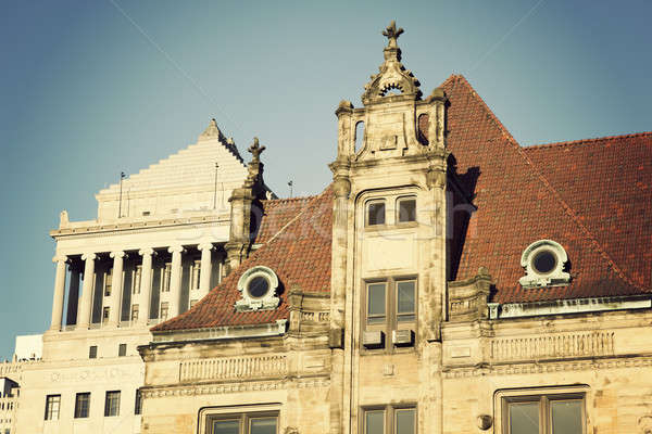 Historic buildings in the center of St Louis   Stock photo © benkrut