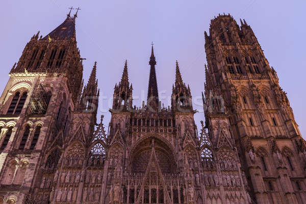 Rouen Cathedral Notre-Dame Stock photo © benkrut