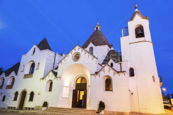 San Antonio church in Alberobello    Stock photo © benkrut