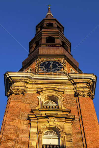 Stock photo: St. Catherine's Church in Hamburg