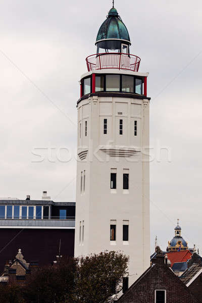 Faro costruzione viaggio architettura bianco Europa Foto d'archivio © benkrut