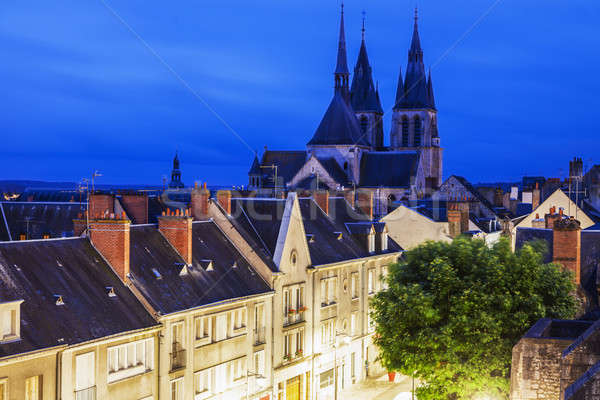 St. Nicolas Church in Blois Stock photo © benkrut